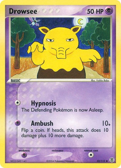 Drowsee 32 — EX FireRed & LeafGreen