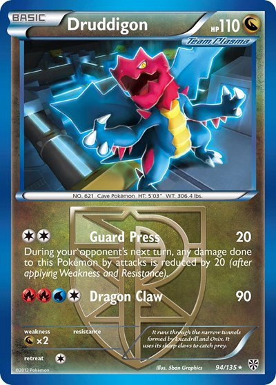 Druddigon (Team Plasma) 94 — Plasma Storm
