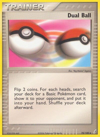 Dual Ball 78 — EX Crystal Guardians