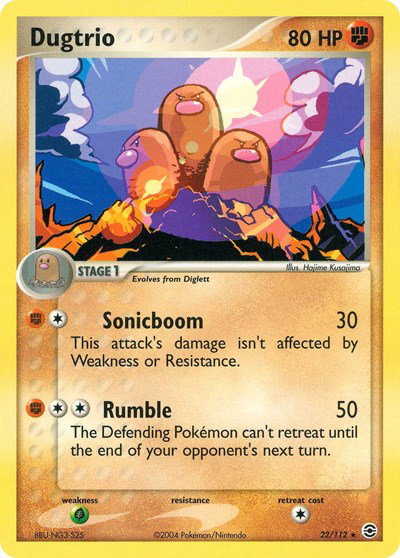 Dugtrio 22 — EX FireRed & LeafGreen