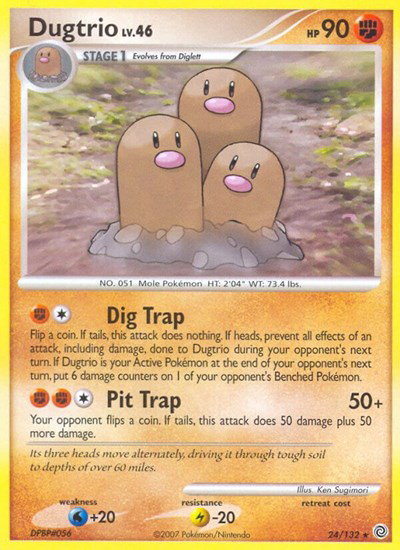 Dugtrio 24 — Secret Wonders