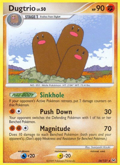 Dugtrio 24 — Platinum