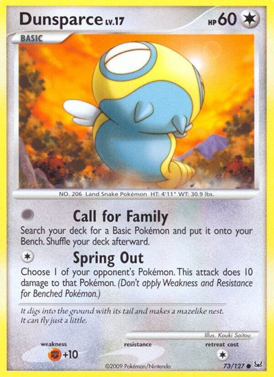 Dunsparce 73 — Platinum