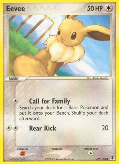 Eevee 69 — EX Delta Species