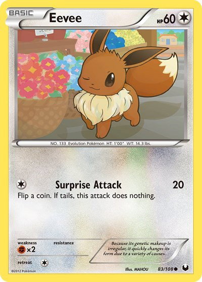 Eevee (83) 83 — Dark Explorers