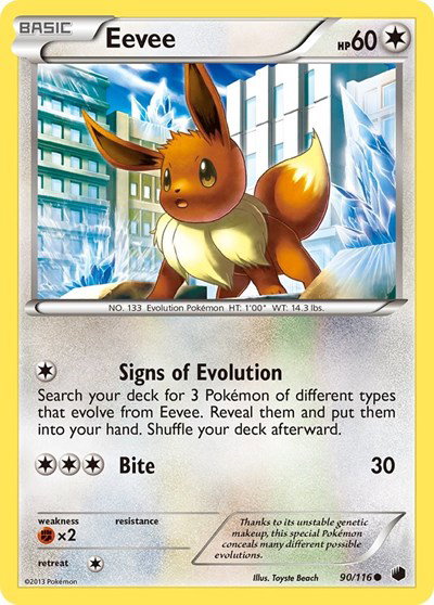 Eevee (90) 90 — Plasma Freeze