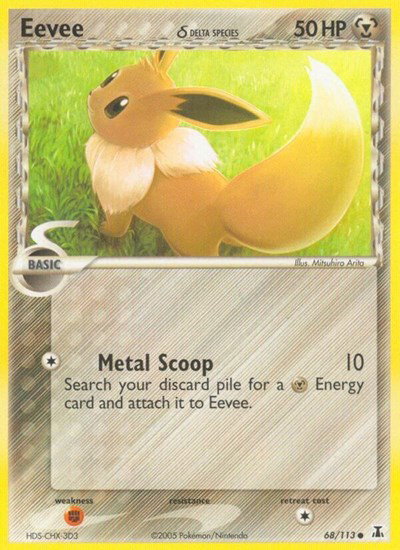 Eevee 68 — EX Delta Species