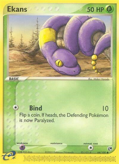 Ekans 64 — EX Sandstorm
