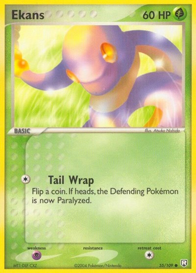Ekans 55 — EX Team Rocket Returns