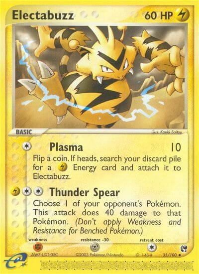 Electabuzz 35 — EX Sandstorm