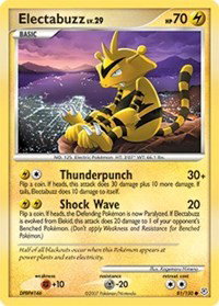 Electabuzz 81 — Diamond and Pearl