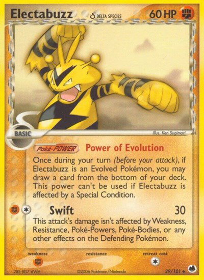 Electabuzz (Delta Species) 29/101 — EX Dragon Frontiers