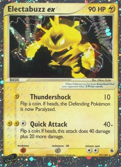 Electabuzz ex - 97 - EX Ruby & Sapphire Pokemon - Collectr