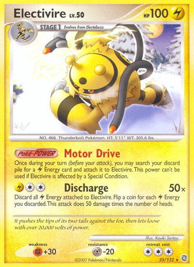 Electivire 25 — Secret Wonders