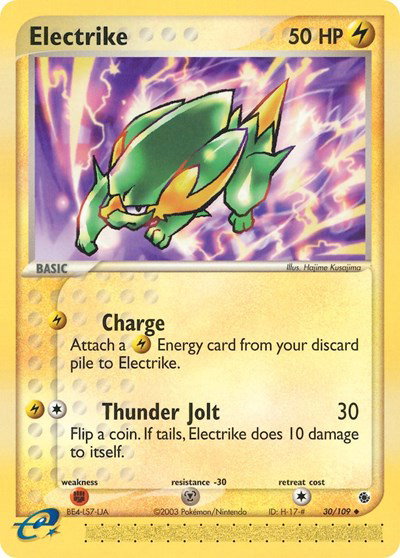 Electrike (30) 30 — EX Ruby & Sapphire