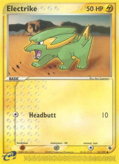 Electrike (52) 52 — EX Ruby & Sapphire