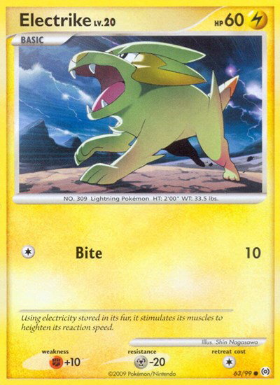 Electrike (63) 63/99 — Platinum Arceus