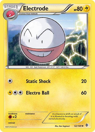 Electrode 52 — Boundaries Crossed