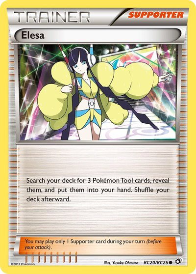 Elesa RC20 — Legendary Treasures: Radiant Collections