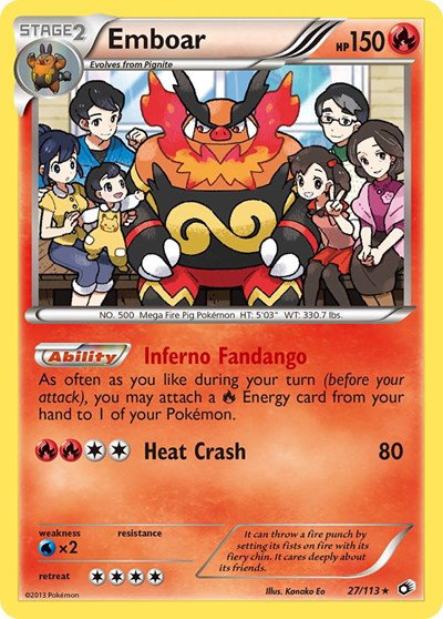 Emboar 27 — Legendary Treasures