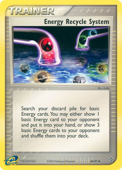 Energy Recycle System 84 — EX Dragon