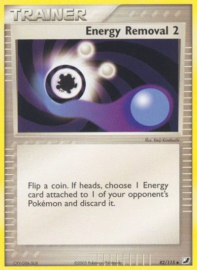 Energy Removal 2 82/115 — EX Unseen Forces