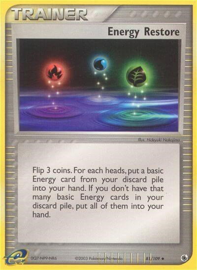 Energy Restore 81 — EX Ruby & Sapphire