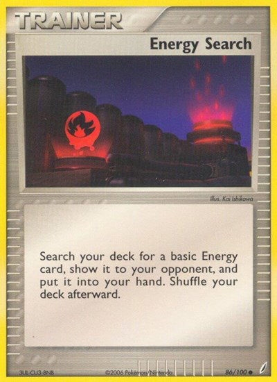 Energy Search 86 — EX Crystal Guardians