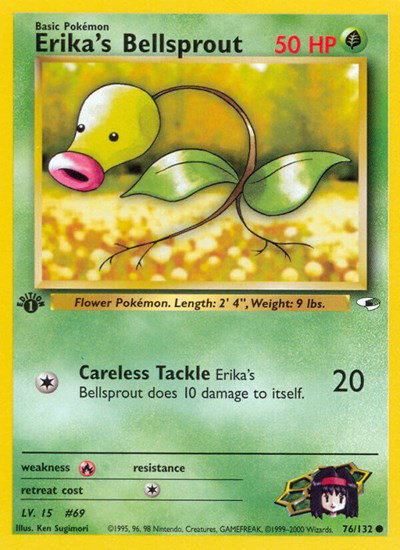 Erika's Bellsprout (76) 76 — Gym Heroes
