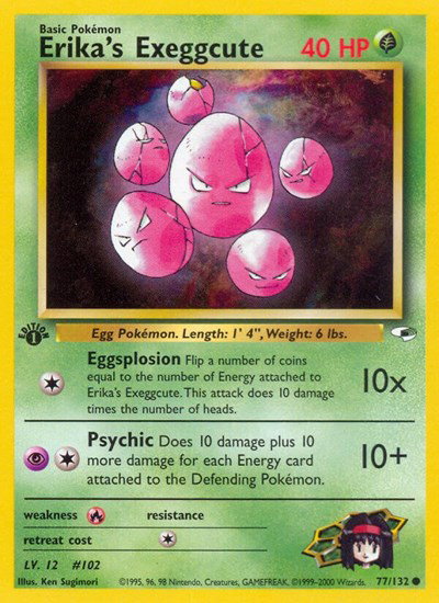 Erika's Exeggcute (77) 77 — Gym Heroes