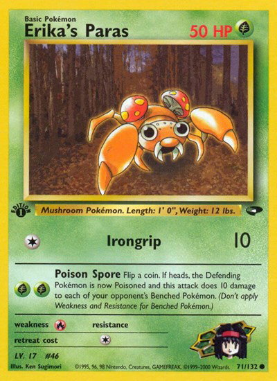 Erika's Paras 71 — Gym Challenge