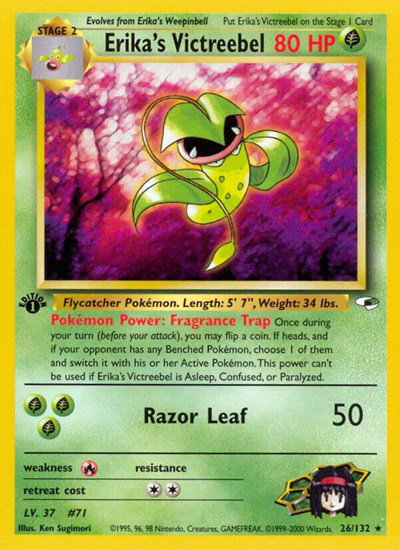 Erika's Victreebel 26 — Gym Heroes