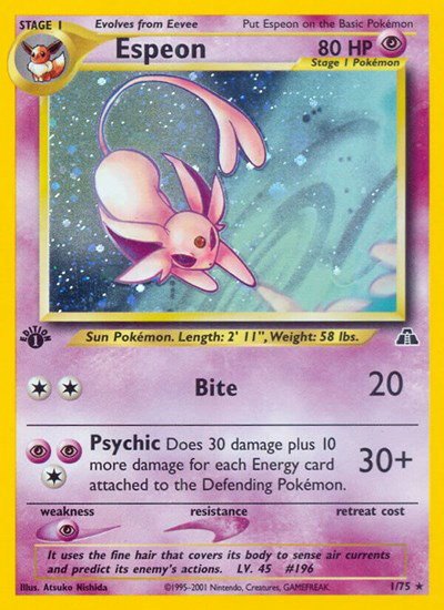 Espeon 1 — Neo Discovery