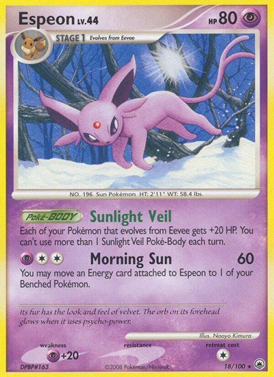 Espeon 18 — Majestic Dawn