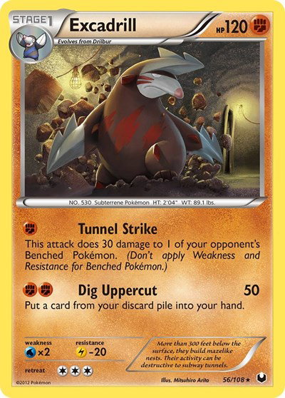 Excadrill (56) 56 — Dark Explorers