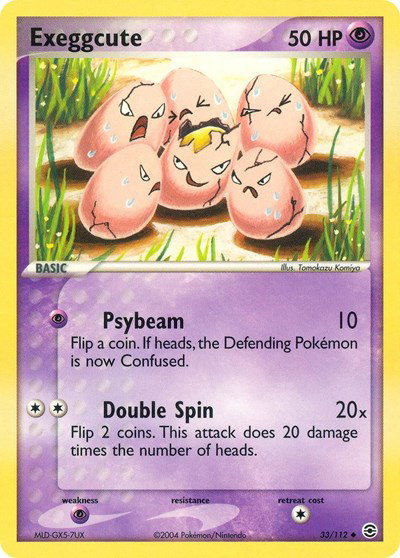 Exeggcute 33 — EX FireRed & LeafGreen