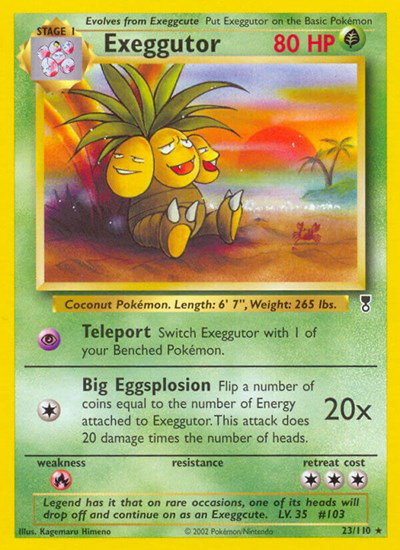 Exeggutor 23 — Legendary Collection