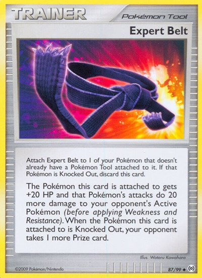 Expert Belt 87/99 — Platinum Arceus