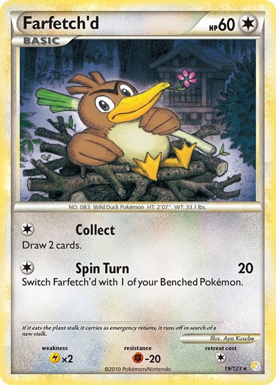 Farfetch'd 19 — HeartGold SoulSilver