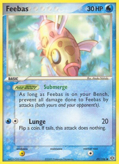 Feebas (49) 49 — EX Emerald