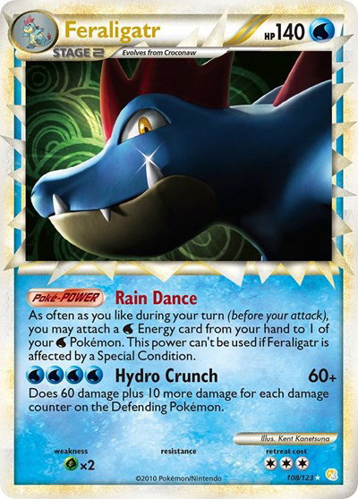 Feraligatr (Prime) 108 — HeartGold SoulSilver