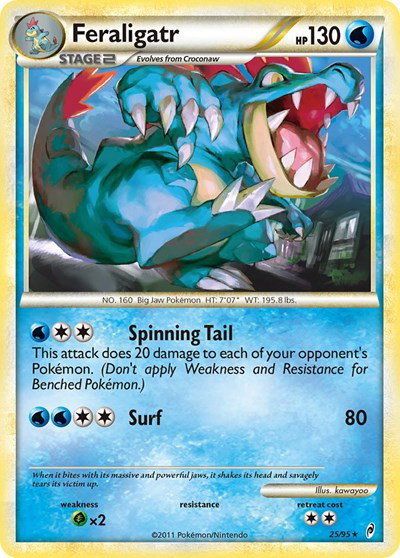 Feraligatr 25 — Call of Legends