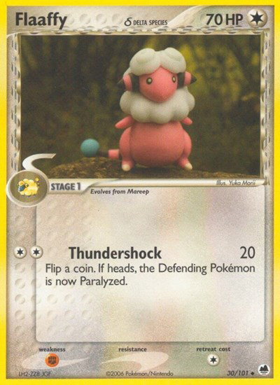 Flaaffy (Delta Species) 30/101 — EX Dragon Frontiers