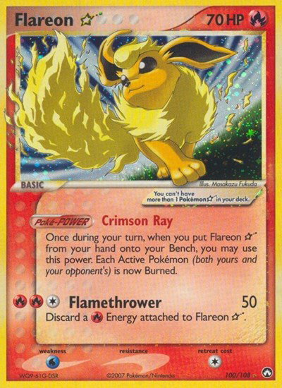 Flareon Gold Star 