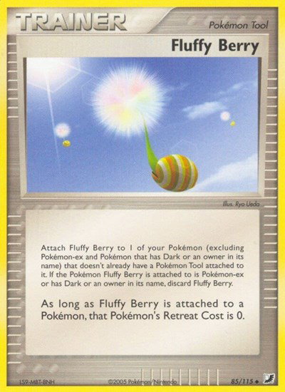 Fluffy Berry 85/115 — EX Unseen Forces