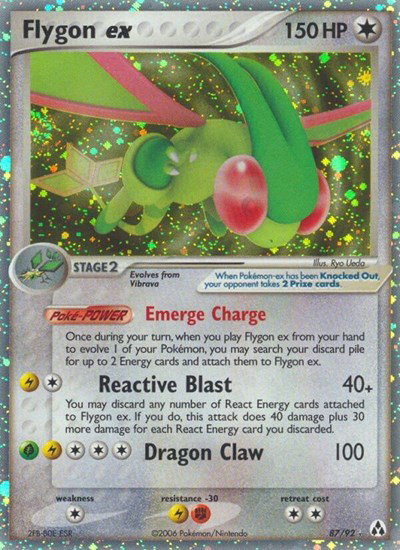 Flygon ex 87 — EX Legend Maker