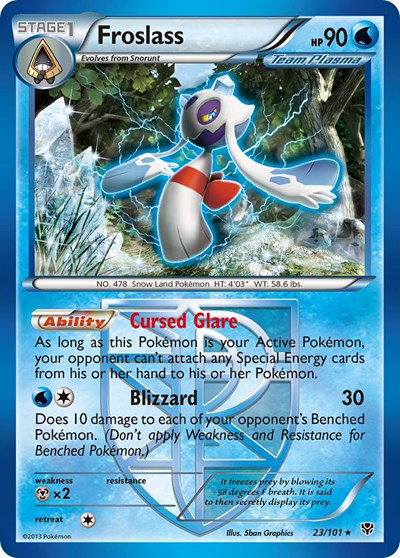 Froslass (Team Plasma) 23 — Plasma Blast