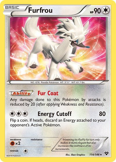 Furfrou 114 — XY Base Set