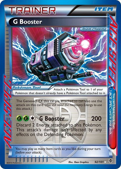 G Booster (Team Plasma) 92 — Plasma Blast