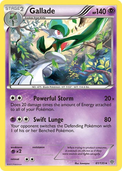 Gallade 61 — Plasma Storm